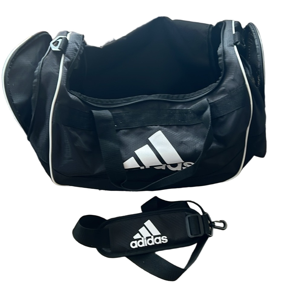 Adidas Black and White Unisex Bag